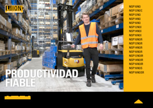 Gyalogkiséretű raklapemelák Caterpillar NSP12N3