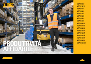 Gyalogkiséretű raklapemelák Caterpillar NSP16N3SR