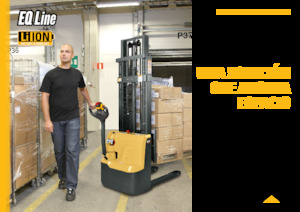 Gyalogkiséretű raklapemelák Caterpillar NSP12QLDI