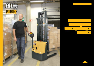 Gyalogkiséretű raklapemelák Caterpillar NSP12QLDI