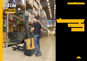 Gyalogkiséretű raklapemelák Caterpillar NSP12QLMI