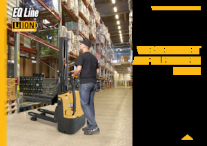 Gyalogkiséretű raklapemelák Caterpillar NSP12QLMI