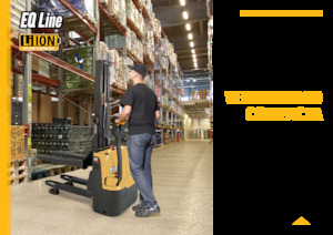Gyalogkiséretű raklapemelák Caterpillar NSP12QLMI