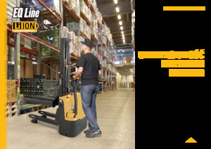 Gyalogkiséretű raklapemelák Caterpillar NSP12QLMI
