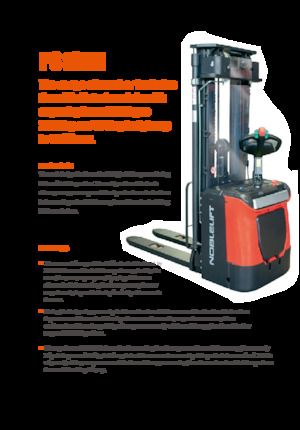 Gyalogkiséretű raklapemelák Noblelift PS16DN