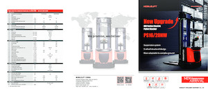 Gyalogkiséretű raklapemelák Noblelift PS20NW