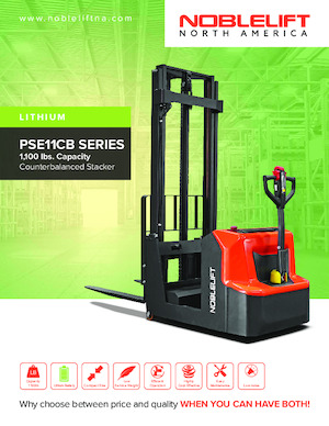 Gyalogkiséretű raklapemelák Noblelift PSE11N-CB-114