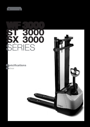 Gyalogkiséretű raklapemelák Crown ST 3000N-1.0 TL