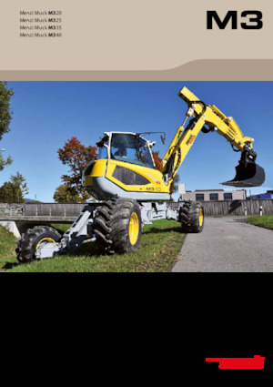 Lépegető kotrógépek Menzi M335