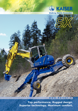 Lépegető kotrógépek Kaiser S 2 Mobil