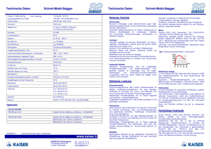 Lépegető kotrógépek Kaiser S 2 Gator 4x4