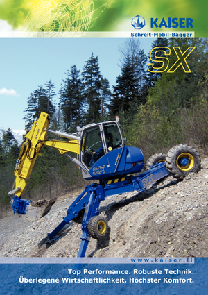 Lépegető kotrógépek Kaiser S 2 Mobil