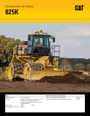 Hulladéktömörítők Caterpillar 825K