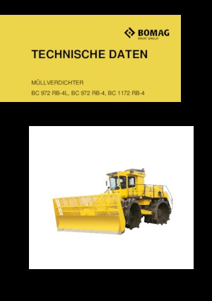 Hulladéktömörítők Bomag BC 1172 RB 4