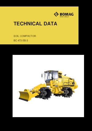 Hulladéktömörítők Bomag BC 473 EB 3