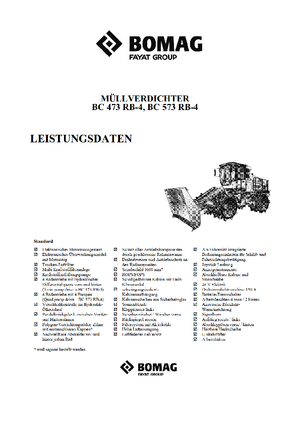 Hulladéktömörítők Bomag BC 473 RB 4