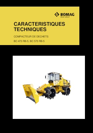Hulladéktömörítők Bomag BC 573 RB 5