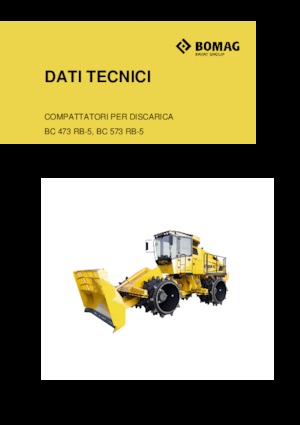 Hulladéktömörítők Bomag BC 473 RB 5