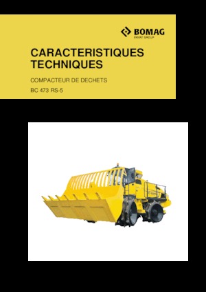 Hulladéktömörítők Bomag BC 473 RS 5