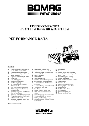 Hulladéktömörítők Bomag BC 672 RB 2