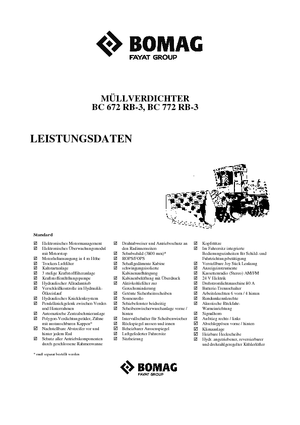 Hulladéktömörítők Bomag BC 772 RB 4