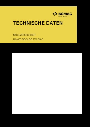 Hulladéktömörítők Bomag BC 673 RB 5