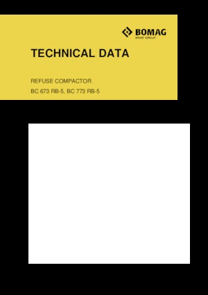Hulladéktömörítők Bomag BC 673 RB 5