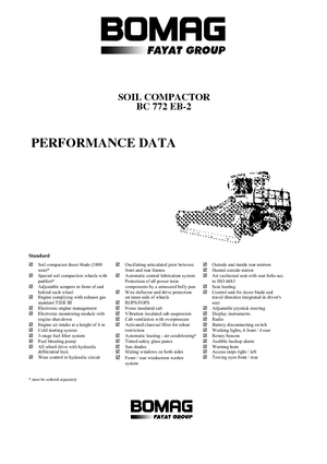 Hulladéktömörítők Bomag BC 772 EB 2