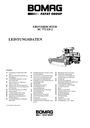 Hulladéktömörítők Bomag BC 772 EB 2