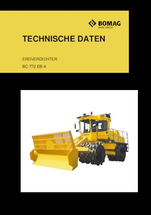 Hulladéktömörítők Bomag BC 772 EB 4