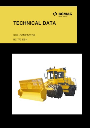 Hulladéktömörítők Bomag BC 772 EB 4