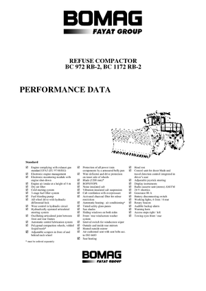 Hulladéktömörítők Bomag BC 972 RB 2