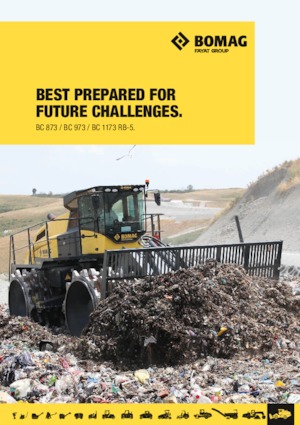 Hulladéktömörítők Bomag BC 973 RB 5