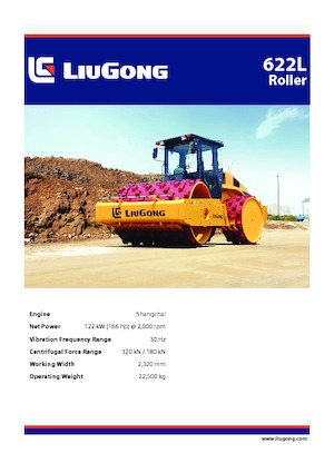 Hulladéktömörítők Liugong CLG622L 