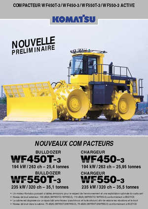 Hulladéktömörítők Komatsu WF450-3