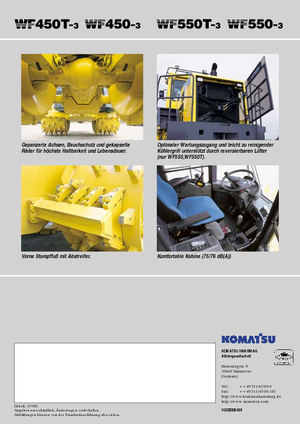 Hulladéktömörítők Komatsu WF450-3
