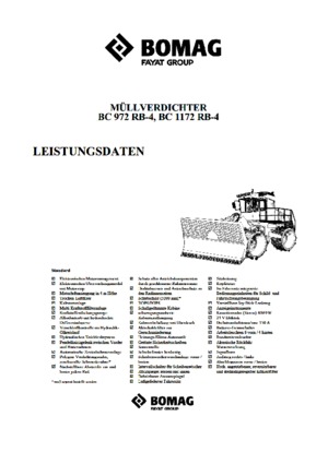 Hulladéktömörítők Bomag BC 972 RB 4