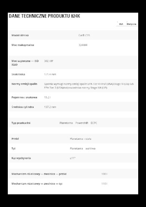 Gumikerekes dózerek Caterpillar 824K