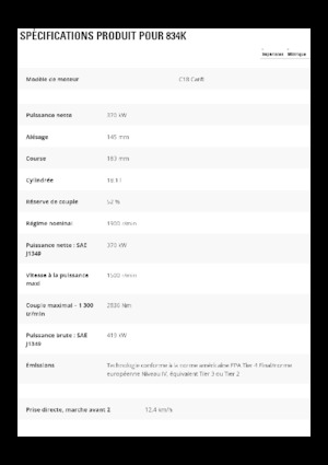 Gumikerekes dózerek Caterpillar 834K