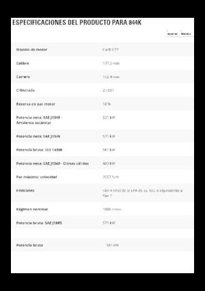 Gumikerekes dózerek Caterpillar 844K