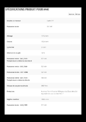 Gumikerekes dózerek Caterpillar 844K