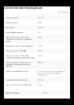 Gumikerekes dózerek Caterpillar 844K