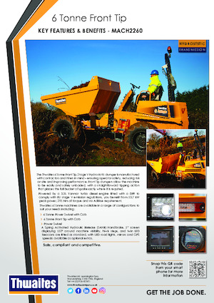 Dömperek Thwaites MACH2260