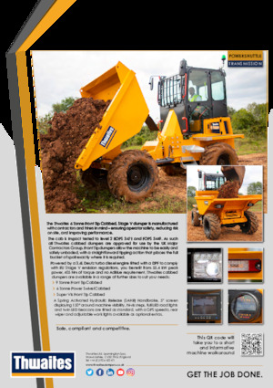 Dömperek Thwaites MACH2365