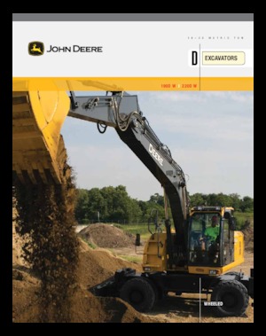 Gumikerekes kotrók John Deere Construction 220D W