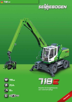 Anyagmozgató gépek Sennebogen 718M E