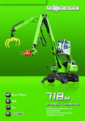 Anyagmozgató gépek Sennebogen 718M E