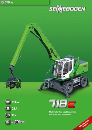 Anyagmozgató gépek Sennebogen 718M E