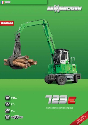 Anyagmozgató gépek Sennebogen 723M E