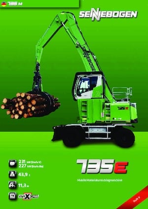 Anyagmozgató gépek Sennebogen 735M E